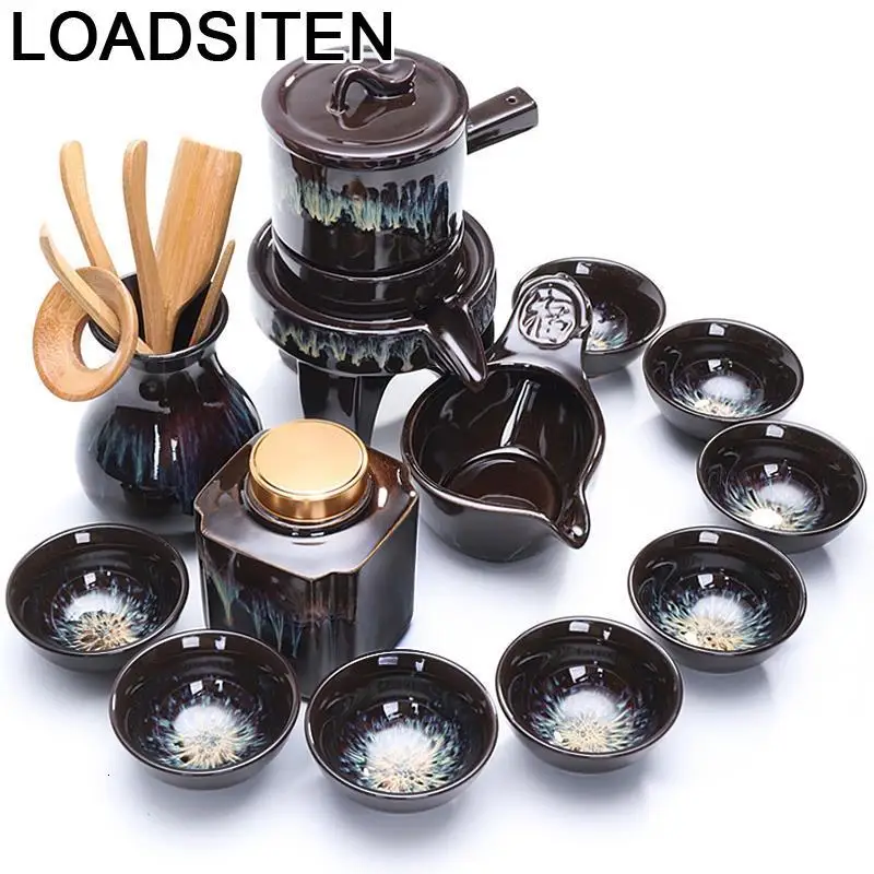 Винтажный чайник с потертостями шикарный китайский кухонный горшок органайзер