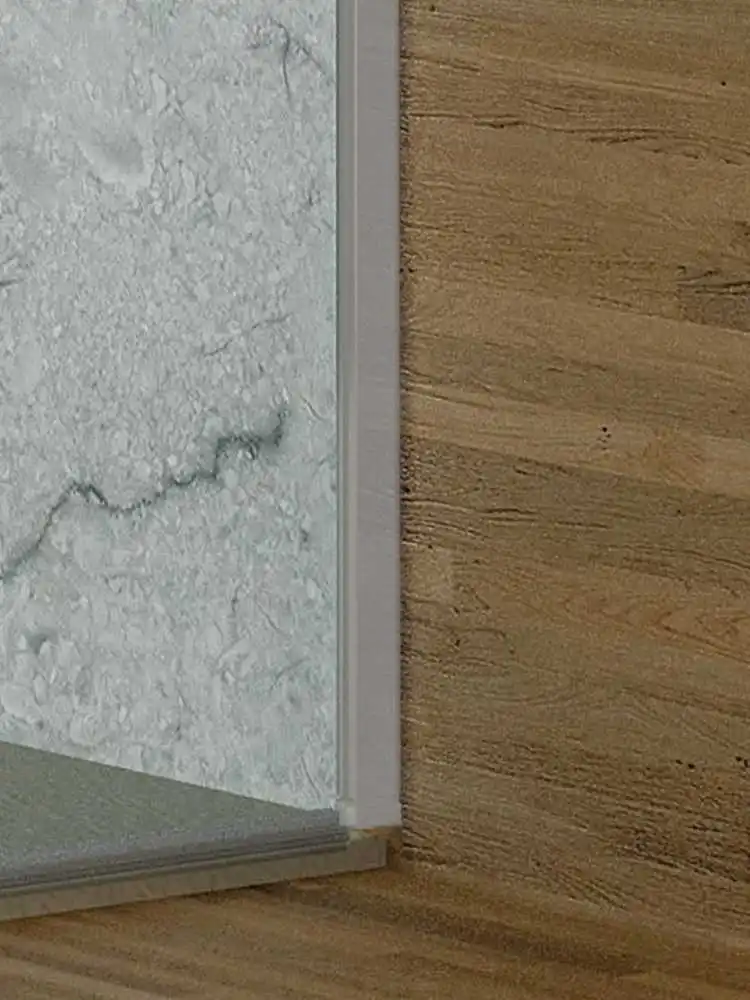 Фиксированное прозрачное стекло для душа высота 6 мм 200 см|Душевые кабины| |