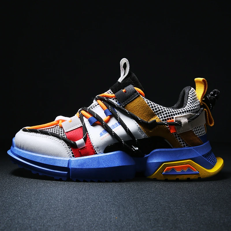 Повседневная обувь Мужские дышащие кроссовки высокого качества для взрослых