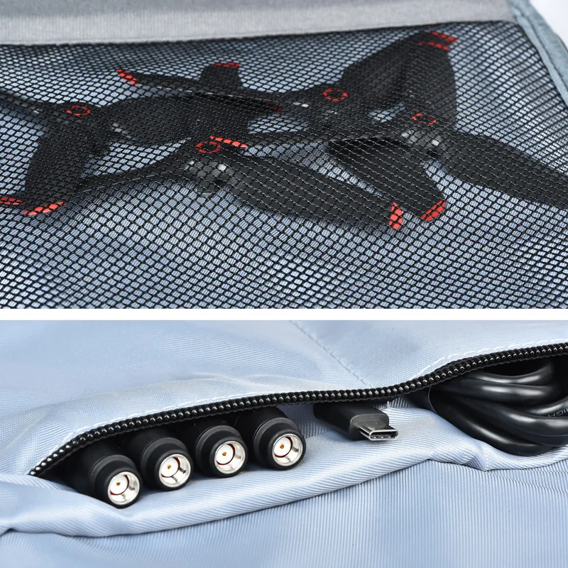 

Multi-functional Waterproof Storage Bag for DJI FPV Wear-resistant Decompression Case with Mesh Pocket for DJI FPV Accessories
