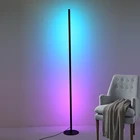 1,2 м светодиодный ная светодиодная угловая лампа RGB цветной напольный светильник с дистанционным управлением многорежимная Клубная спальня гостиная атмосфера внутренний Декор