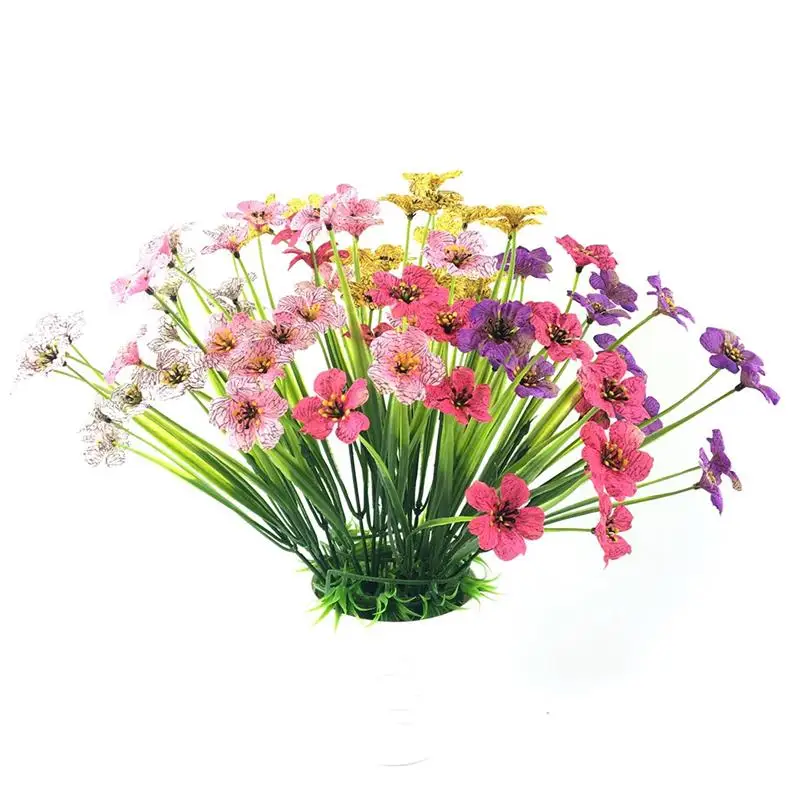 

6 Branches Lifelike Artificial Simulation Flowers Fashion Fake Flowers Faux Flowers Photography Props Home Decor For Wedding