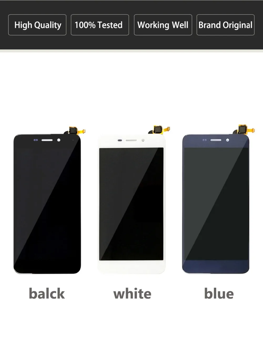 Протестирован хорошо для huawei Honor 6C Pro, ЖК-дисплей, сенсорный экран в сборе, замена 5,2 дюймов для Honor 6CPRO+ Инструменты+ клей