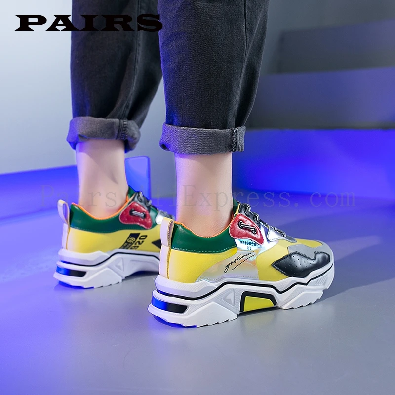 Роскошные Дизайнерские лоскутные модные кроссовки женские с перекрестной