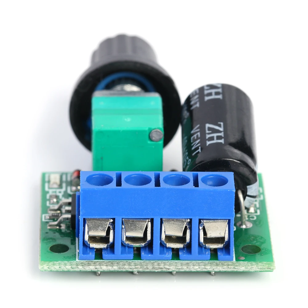 DC 5V-35V 90W PWM Motor Speed Controller Module Adjustable Voltage Regulator Governor Switch 50 X 30 15mm | Электроника