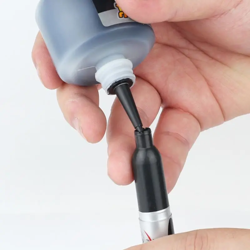 

CPDD 1 Bottle 50ml Refill Ink for Refilling Inks Whiteboard Marker Pen Black Red Blue 3 Colors School Office Supplies