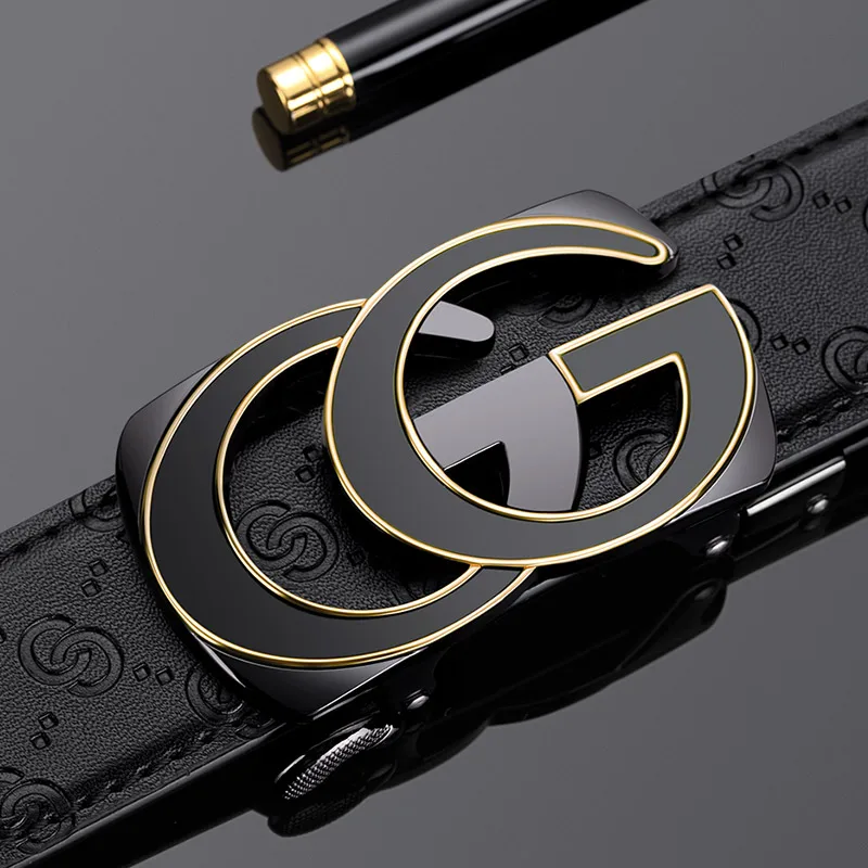 Роскошный кожаный ремень для мужчин от бренда WILLIAMPOLO автоматическая пряжка из