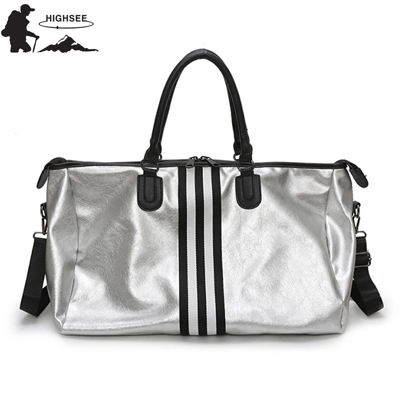 Сумки из искусственной кожи для спортзала и фитнеса мужчин спортивная сумка йоги