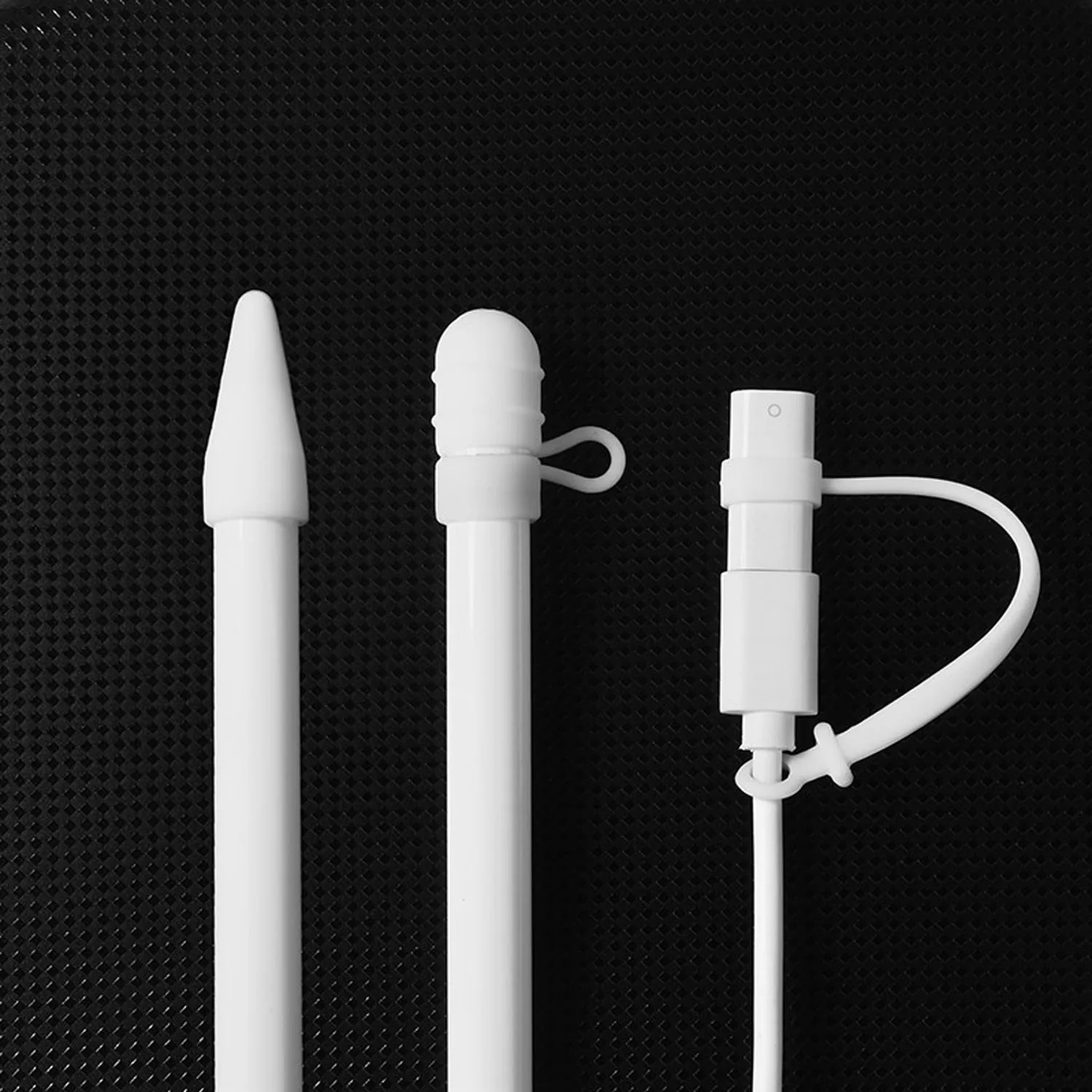 Силиконовый 3 в 1 держатель крышки + наконечник защитный чехол светильник Кабель