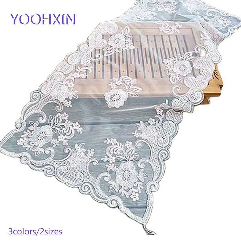 

Modern lace embroidery table place mat pad cloth mug cup coffee tea coaster Christmas wedding placemat dining dish doily kitchen