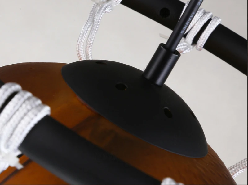 

American Vintage Sport Theme Bar Basketball Pendant Lights Bedroom Boy Basketball Hanging Lights For Children's Bedroom Decor