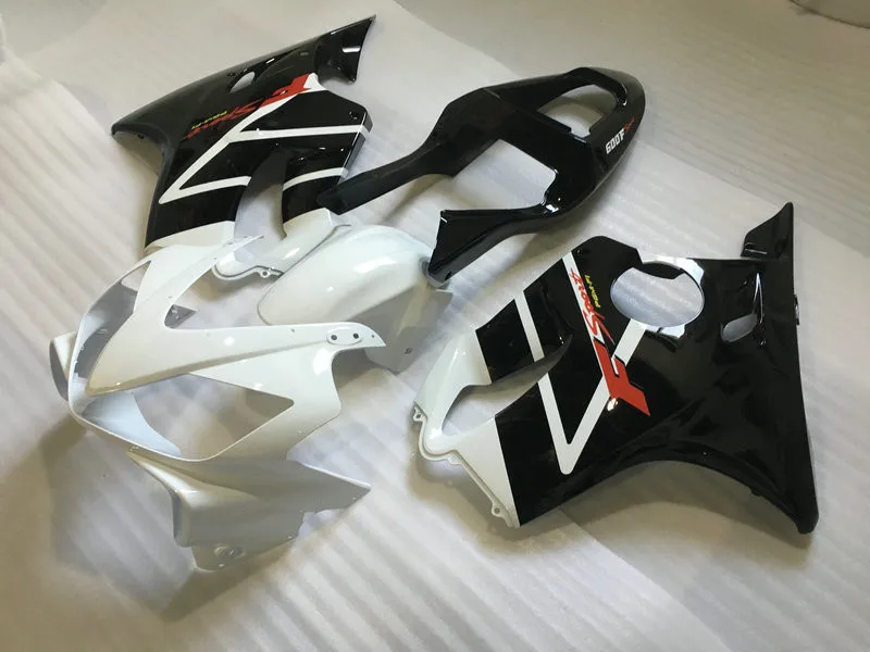 Высококачественный комплект обтекателей для HONDA CBR600F4I 01 02 03 CBR600 F4I 2001 2002 2003 ABS белый