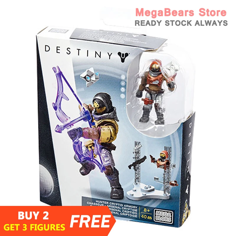 Строительные блоки Mega Bloks стеснения Destiny DPJ04 Hunter Cryptid Armory строительные