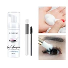 50 мл семейный шампунь, очиститель для салонов, пенопластовый насос, набор для макияжа без стимуляции, инструменты для очистки ресниц