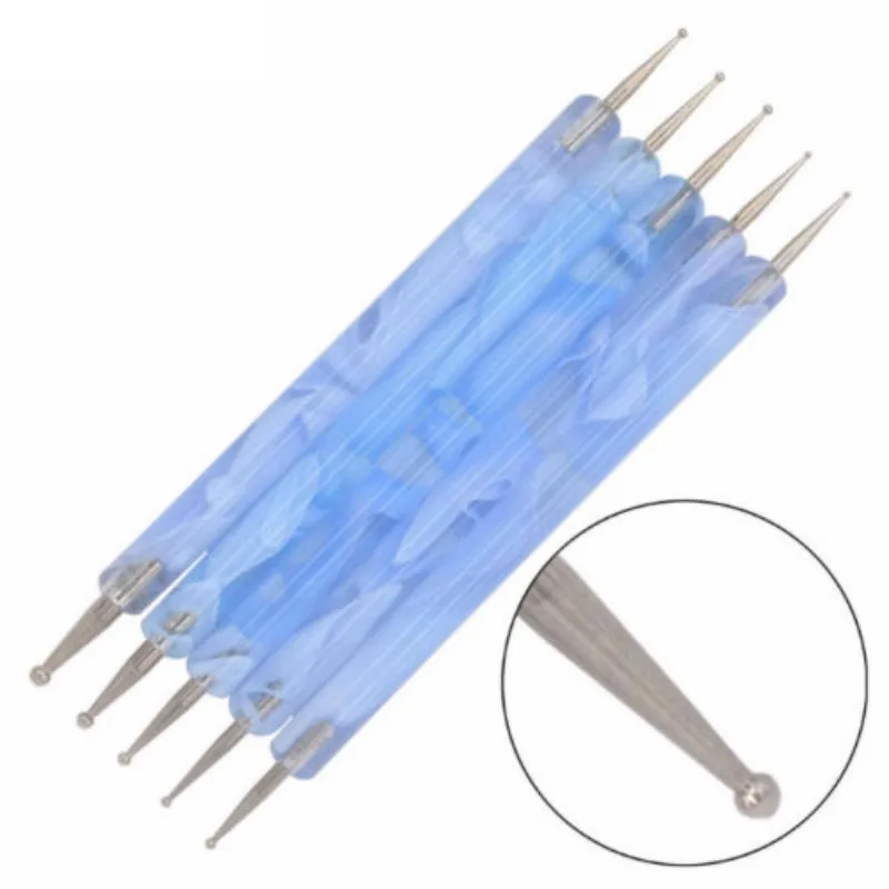 5 шт./компл. Лаковая ручка для дизайна ногтей карандаши инструменты захвата