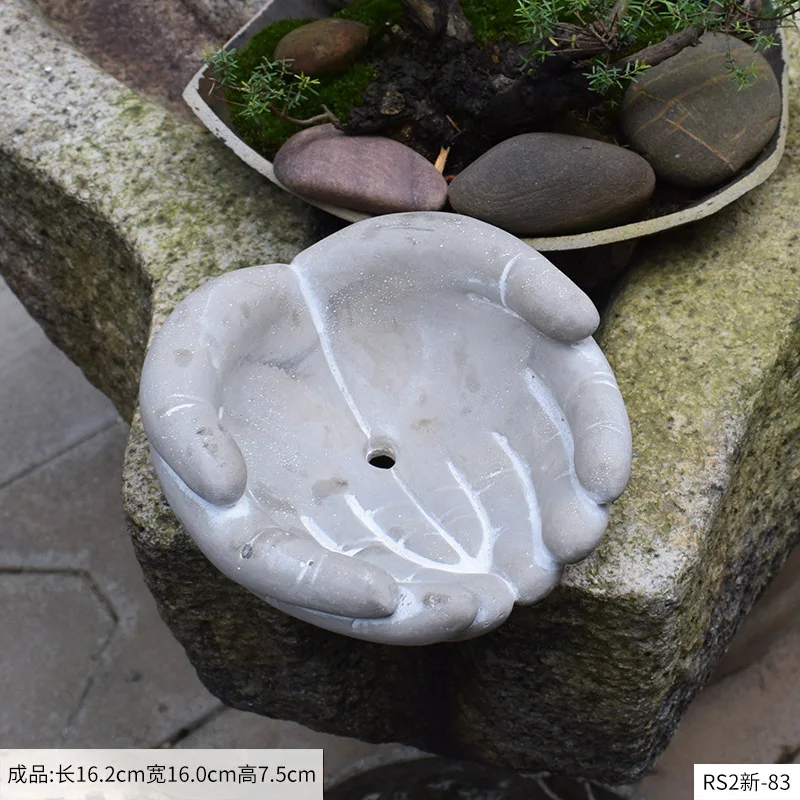 

Cement Flower Pot Mold Hand Creative Modeling Flower Pot Silicone Mold Concrete Crafts Place A Plant Pot Silicone Molds