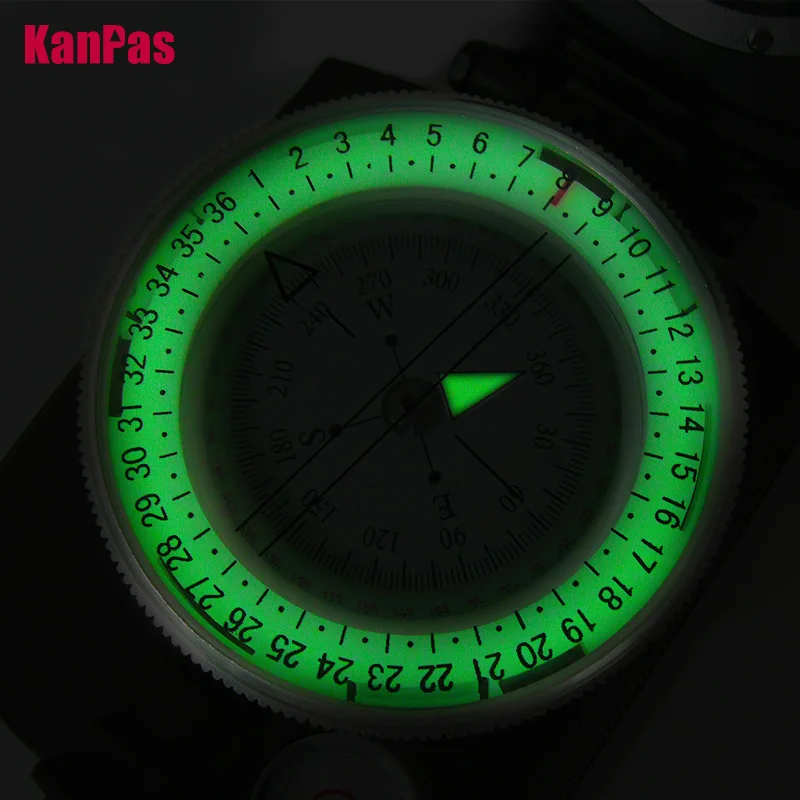 Металлический компас KANPAS из сплава Военный на открытом воздухе бесплатная