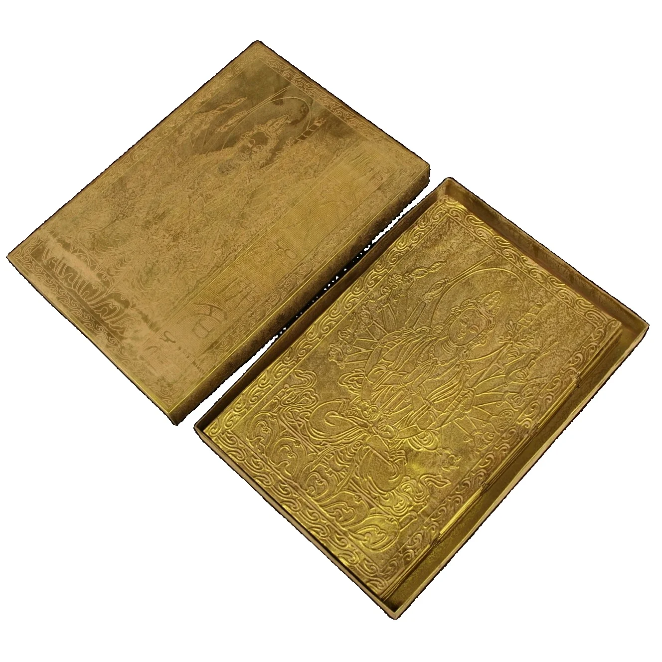 

Laojunlu коробка чистой бронзы сутры, выпадающей из подземного дворца древнего монастыря с буддистским писанием