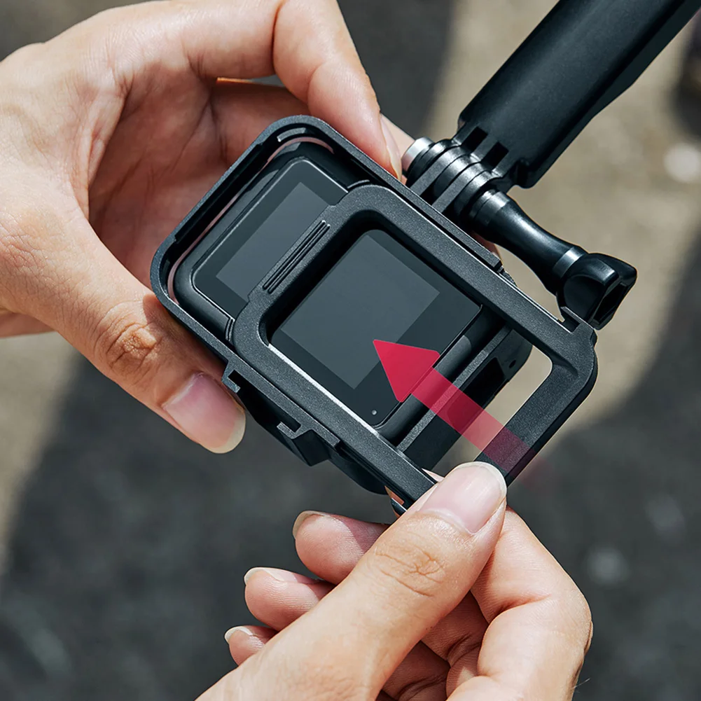 Пластиковый защитный чехол рамка с удлинителем для Gopro Hero 8 VH99|Чехлы экшн-камер| |