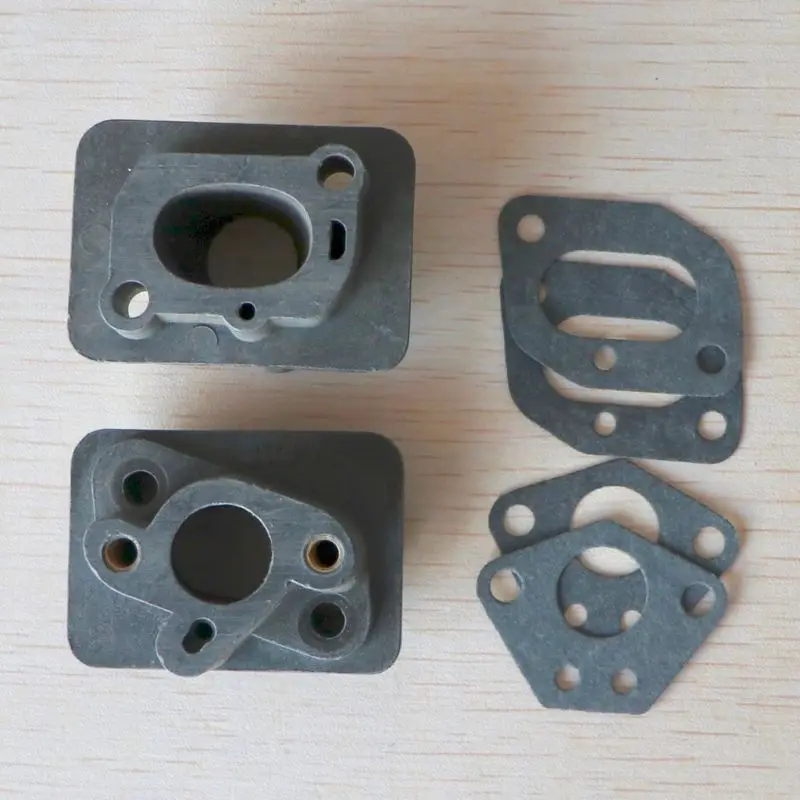 

2pcs 40-5 43CC 52CC brush cutter intake manifold carburetor base connector,admitting pipe,carb adaptor
