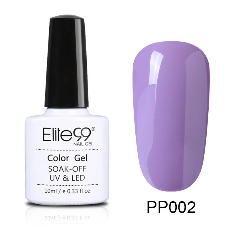PP002 Elite99 лак для ногтей винно-Красного цвета серия Гель лак для ногтей отмачиваемый матовый эффект УФ гель Гибридный лак Полупостоянный маникюр - Цвет: PP002