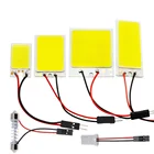 Лампа для чтения C5W Cob 24, 36, 48SMD, белая светодиодная лампа T10, автомобильная светодиодная парковочная лампа, освесветильник салона автомобиля, гирлянда, Освещение номерного знака s