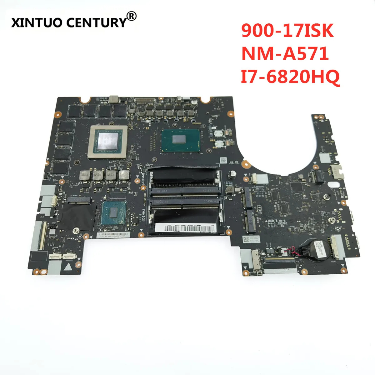Günstig Für Lenovo Y900 Y900-17ISK Notebook Motherboard BY711 NM-A571 Ist Geeignet CPU I7 6820 GPU GTX980M 8GB DDR4 100% Test Arbeit