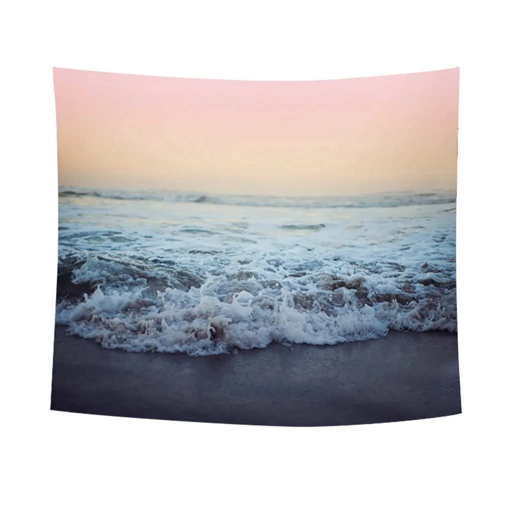 Гобелен настенный солнце и луна Psychedelic маленький гобелен с художественной чакрой