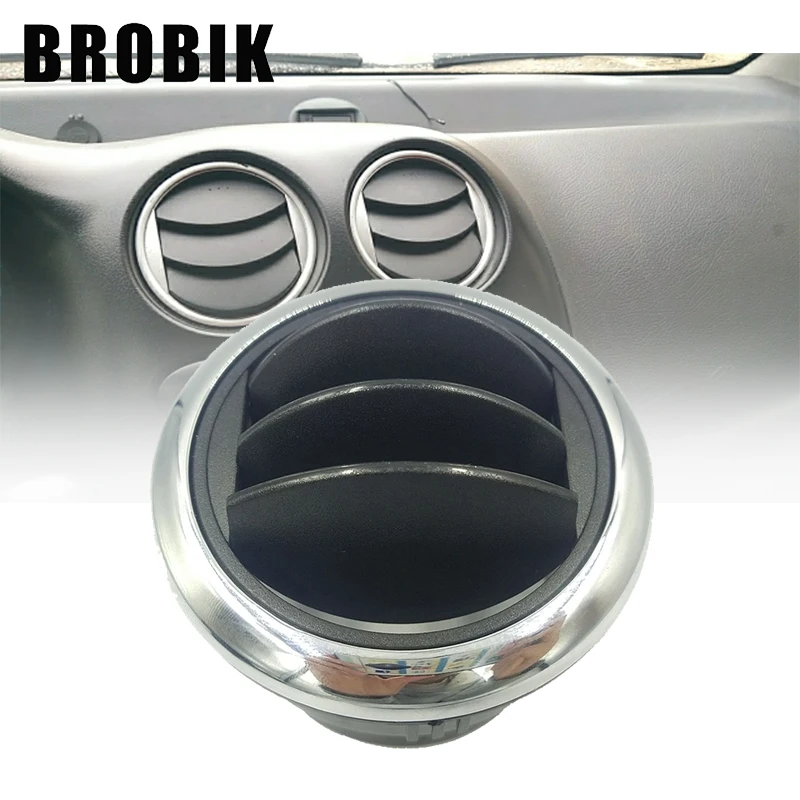 Вентиляционная решетка 75 мм 46 универсальная хромированная кондиционера для