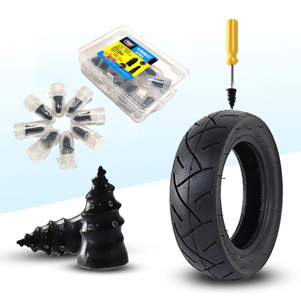 

Комплект мини-гвоздей для вакуумного ремонта шин, комплект из 50 предметов для мотоцикла, автомобиля, скутера, переносные резиновые проколы ...