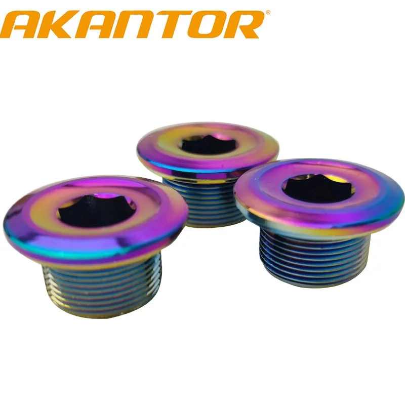 

Mountain Bike Hollow Crank Cover Highway Crank Lock Cover Bicycle M18 Crankset Crank Arm Fixing Bolt Screw Cap Dust Cover