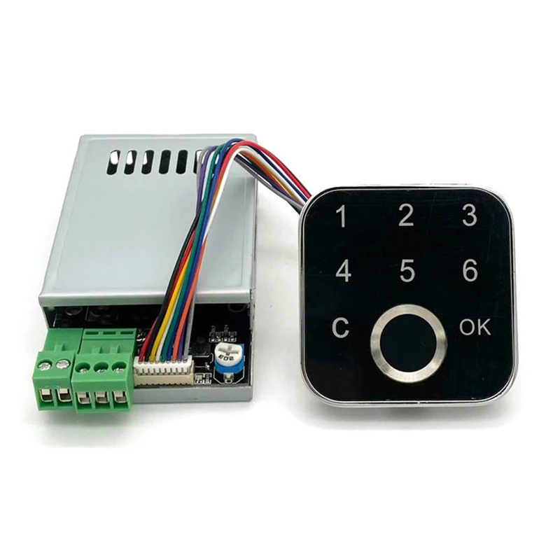 

K226+G16DC10-30V Admin/User Fingerprint Password Access Control Board 4 Relay Output Mode For Door Access Control System