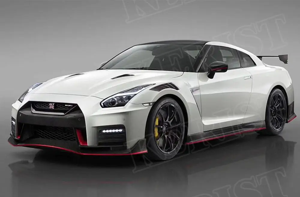 Для Nissan R35 GTR 08 17 стиль тенниса углеродное волокно крыло вентиляционное отверстие