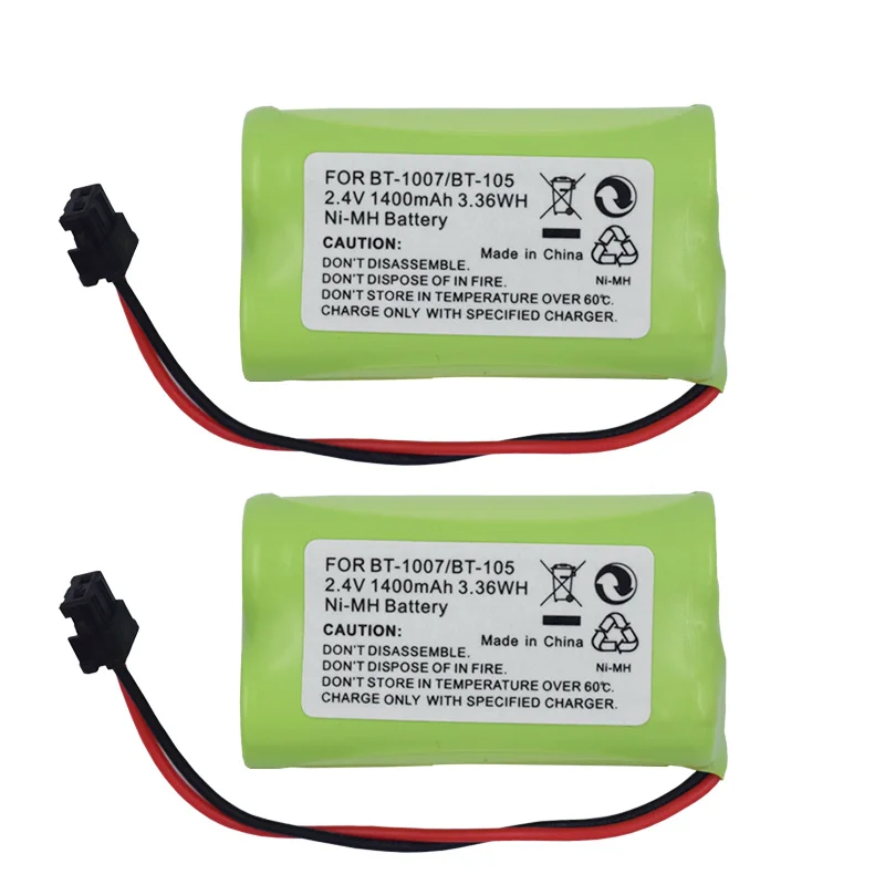 Горячая Распродажа универсальная аккумуляторная батарея для телефона 2 4 в AA 1400