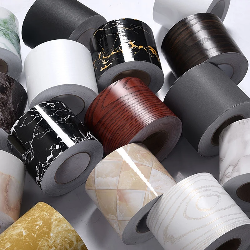 Плинтус для стен Стикеры самоклеящаяся Водонепроницаемый плитка наклейка на