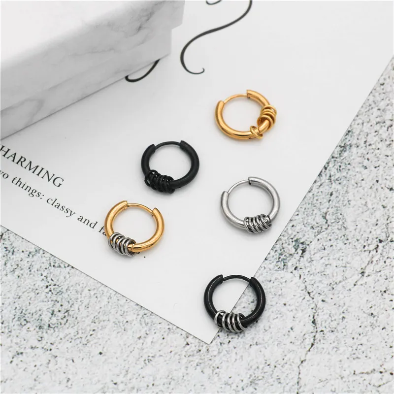 

Серьги-гвоздики женские круглые из нержавеющей стали, 8-20 мм, 2 шт.