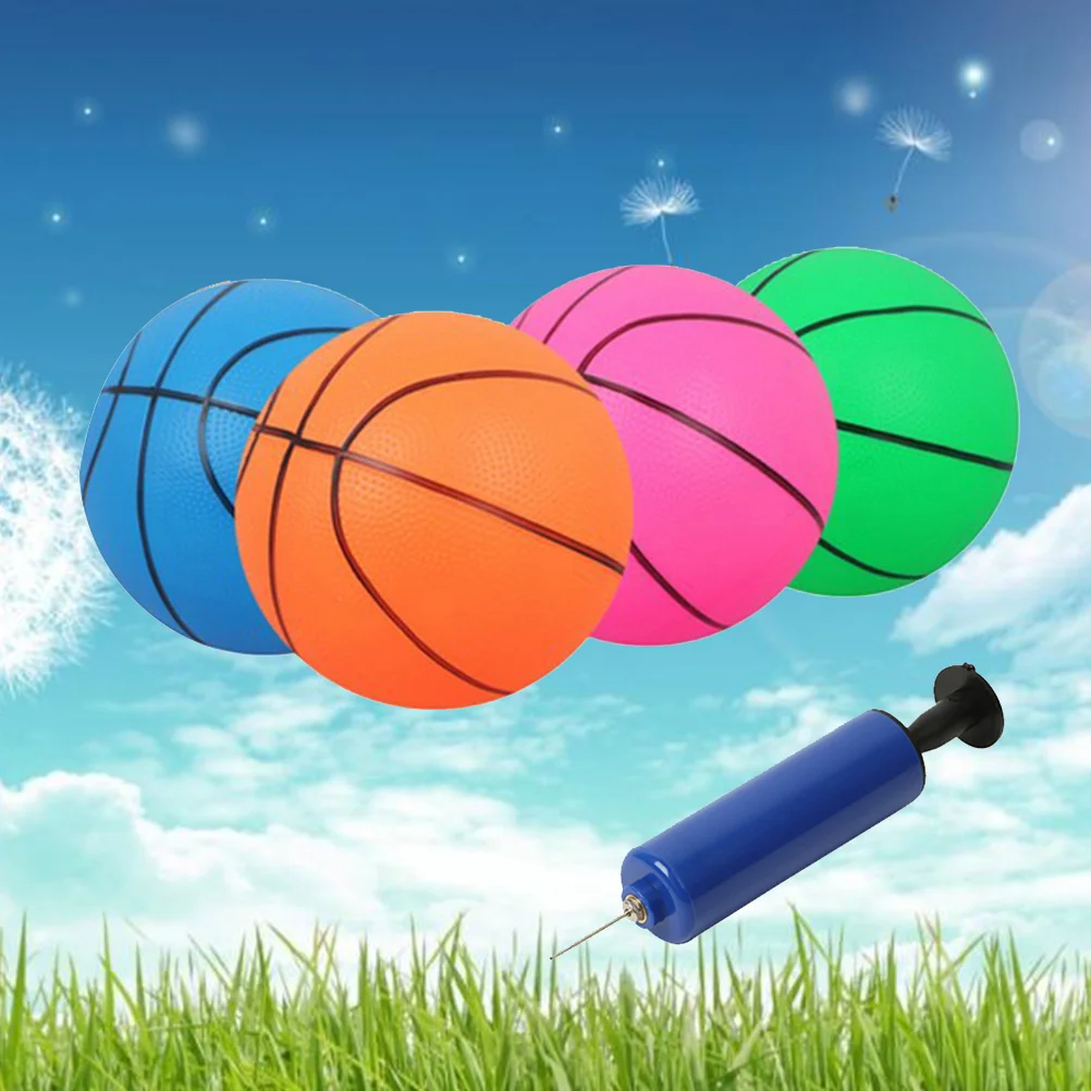

4 шт., надувной баскетбольный мяч, 16 см