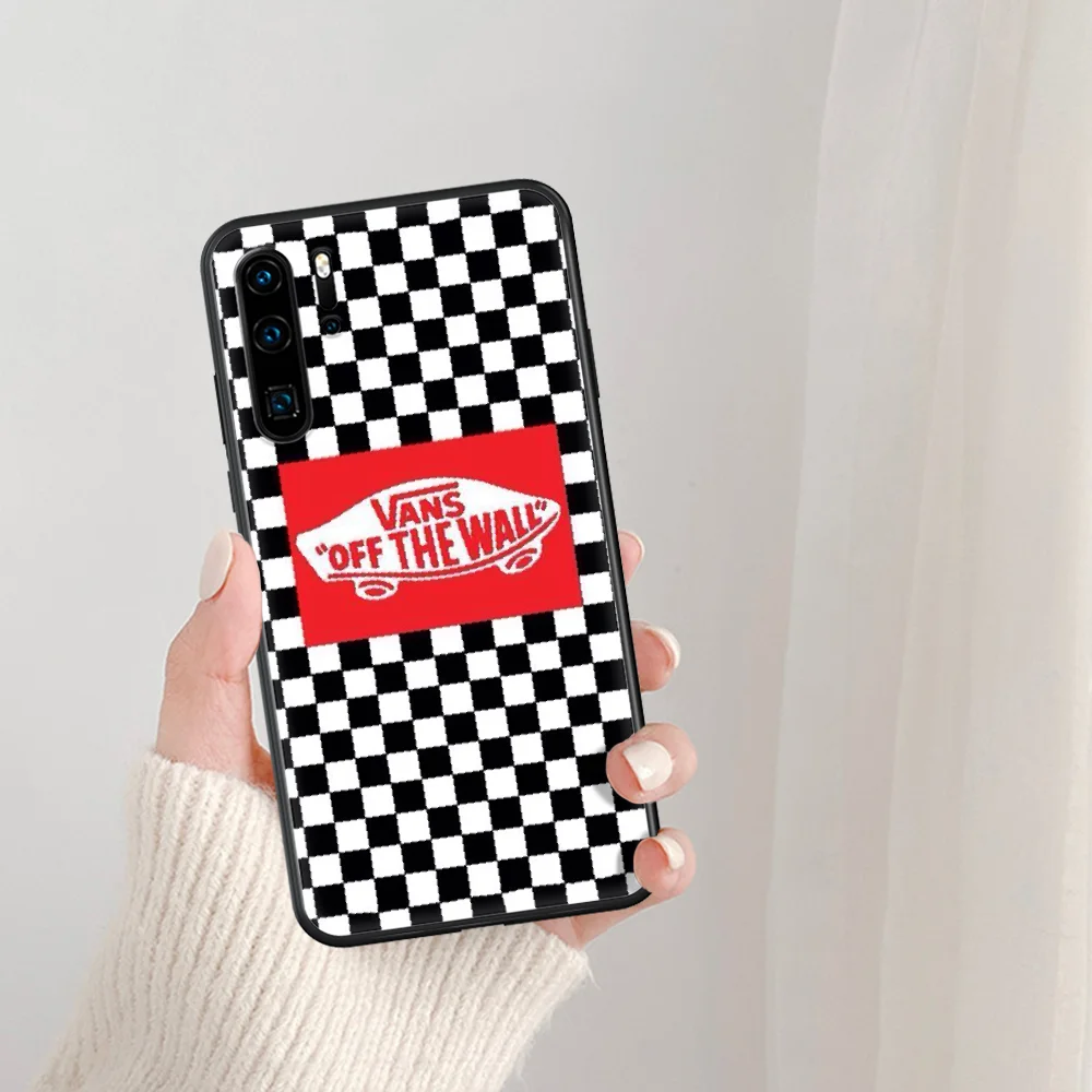 

Street Skateboard Brand Vans Phone Case For Huawei P Mate Smart 10 20 30 40 Lite Z 2019 Pro black Waterproof Trend Funda 3D