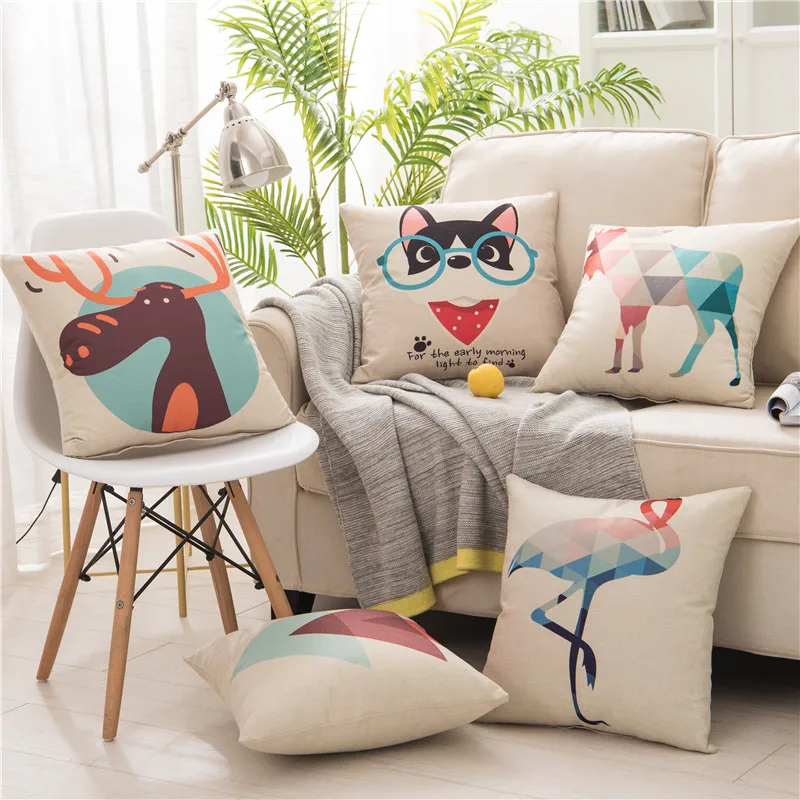 Новая красивая одежда с принтом постельное белье мультяшным рисунком Цвет