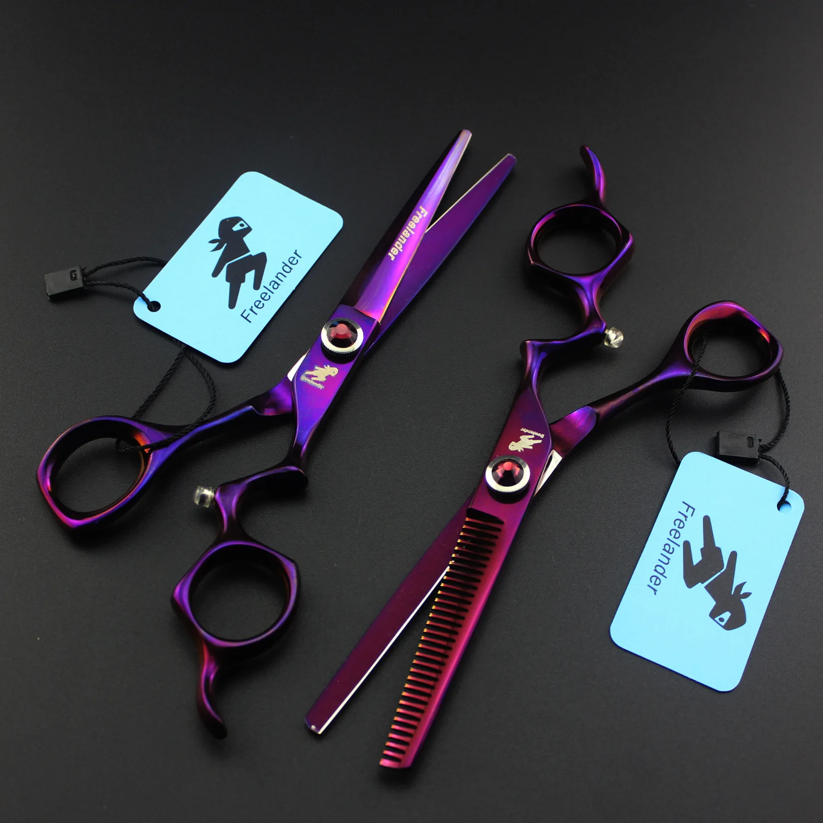 Профессиональные Парикмахерские ножницы 6 0 дюйма с изогнутой ручкой