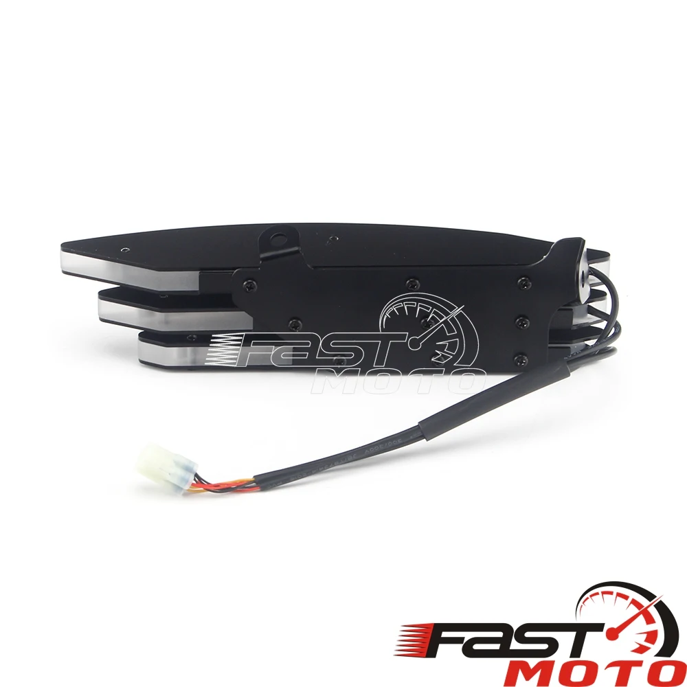 Задний светодиодный фсветильник рь для мотоциклов задний стоп сигнал лампа с ЧПУ