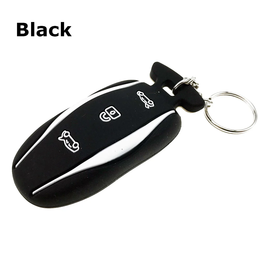 Key Case Cover Shell Holder For Tesla Model S Automobile Silicone Auto Decor Accessories | Автомобили и мотоциклы