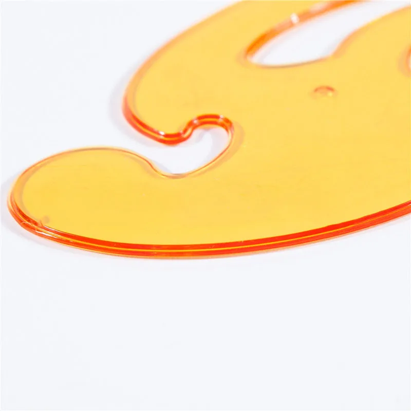 

3Pcs Curve Template Ruler Stencil Drawing Drafting Designer Sewing Set Cutting Patchwork Craft Plastic Tools Sewing Accessories