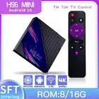 Смарт ТВ-приставка H96 MINI V8, Android 10, RK3228A, Wi-Fi, 4k, медиаплеер, ресивер для smart TV, ТВ-приставка H96 MINI, android TV BOX, ip TV