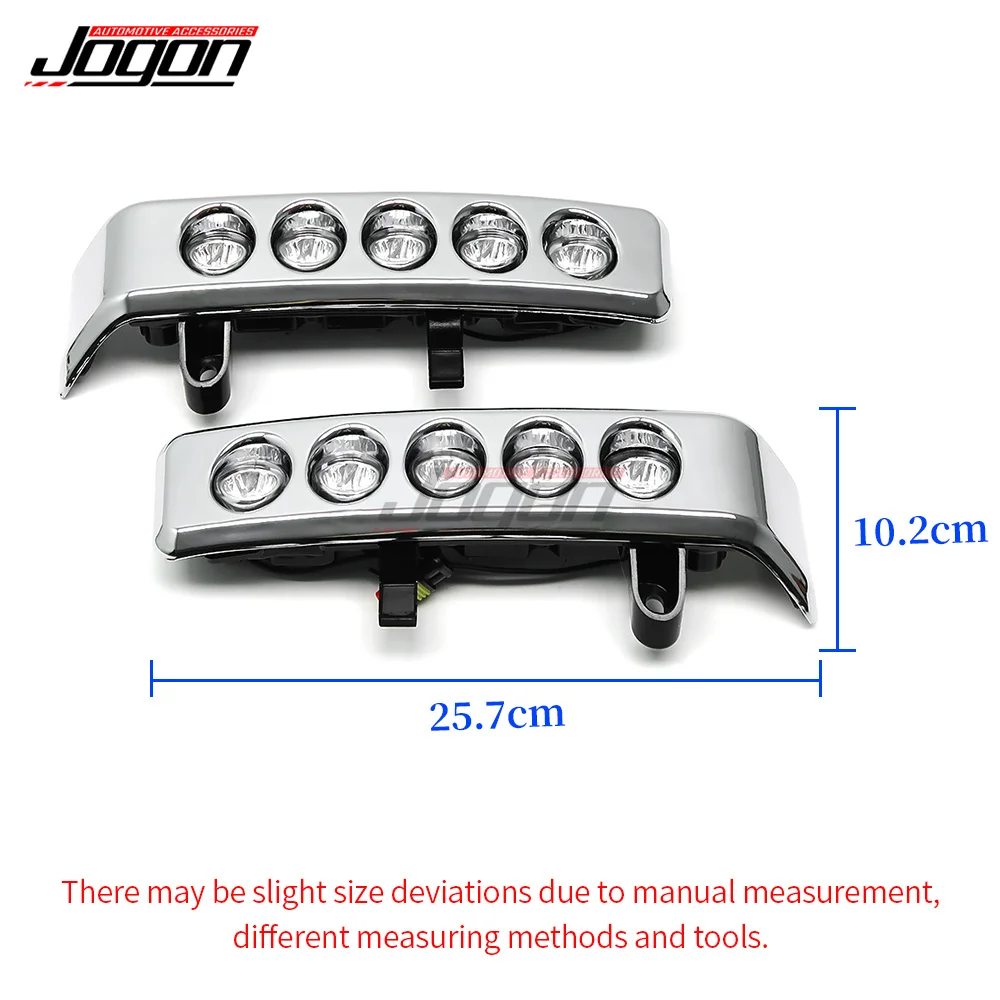 2 шт. переднего бампера лампы светодиодный дневной вождения бега светильник