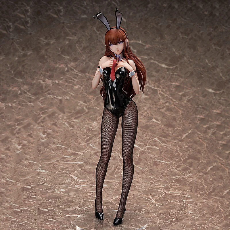 

41CM B-STYLE Steins Gate Kurisu Makise Sexy Anime Figure Bunny Ver. Action Figure FREEing Kurisu Makise Sexy Figurine Model Toys