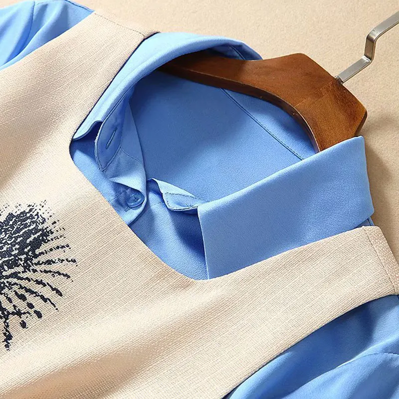 2020 модный дизайнерский комплект весна лето женская рубашка с длинным рукавом