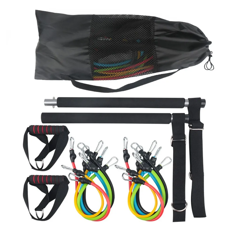 

Resistance Band Elastic Rope Tensioner Strength Training Fitness Equipment Set Yoga Pull Rope Elastic Fitness Exercise Tube Band