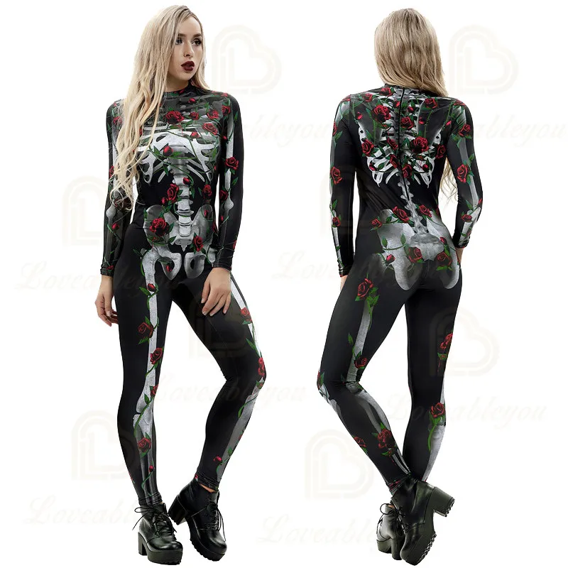 Детский костюм на Хэллоуин Для женщин вампира Косплэй чертенка комбинезон для