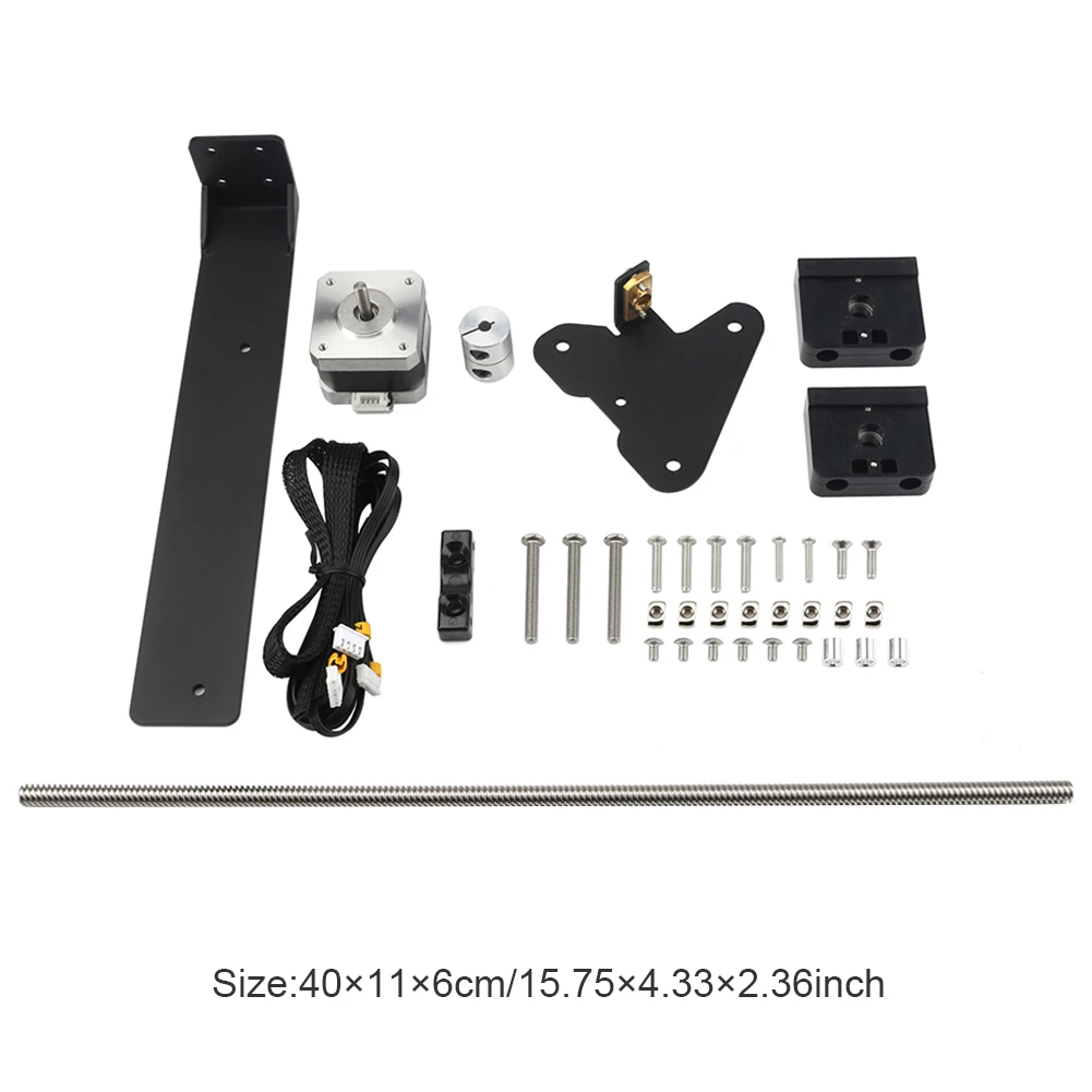 

3D Printer Parts Ender 3Dual Z-Axis Upgrade Kit Dual Z Stepper Motor With Lead Screw Compatible With Creality Ender 3/Ender 3pro